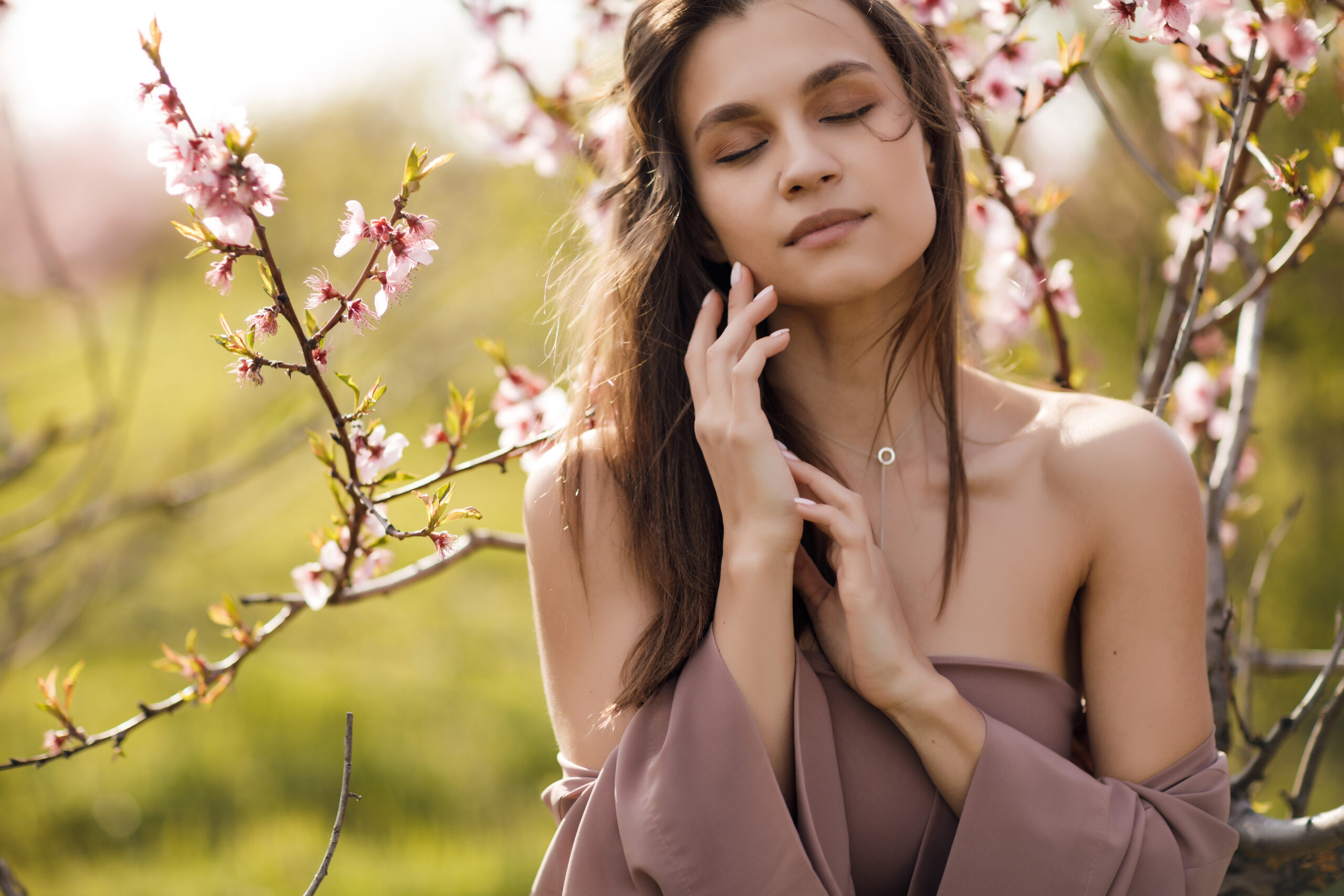 soin visage femme printemps